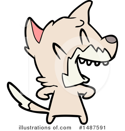 Royalty-Free (RF) Fox Clipart Illustration by lineartestpilot - Stock Sample #1487591