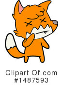 Fox Clipart #1487593 by lineartestpilot