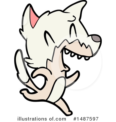 Royalty-Free (RF) Fox Clipart Illustration by lineartestpilot - Stock Sample #1487597