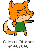 Fox Clipart #1487640 by lineartestpilot