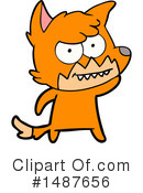 Fox Clipart #1487656 by lineartestpilot
