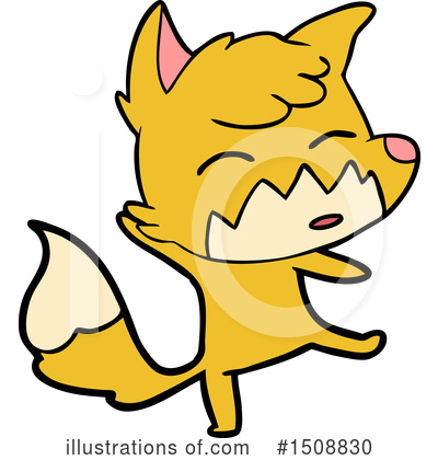 Royalty-Free (RF) Fox Clipart Illustration by lineartestpilot - Stock Sample #1508830