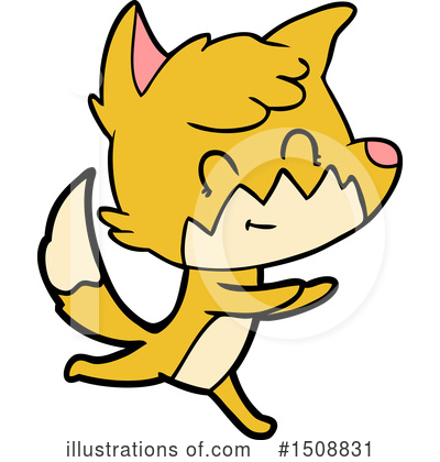 Royalty-Free (RF) Fox Clipart Illustration by lineartestpilot - Stock Sample #1508831