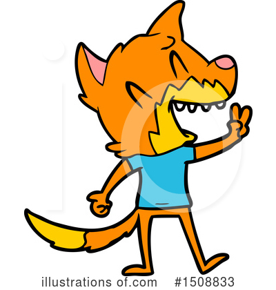 Royalty-Free (RF) Fox Clipart Illustration by lineartestpilot - Stock Sample #1508833