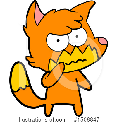Royalty-Free (RF) Fox Clipart Illustration by lineartestpilot - Stock Sample #1508847