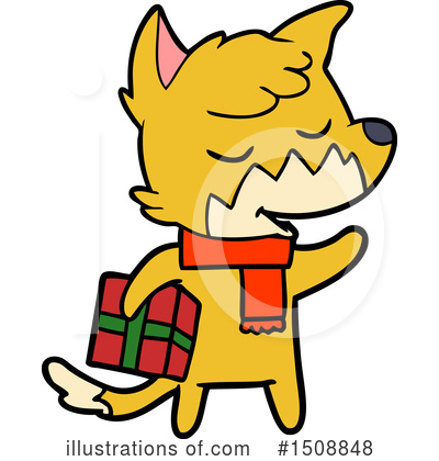 Royalty-Free (RF) Fox Clipart Illustration by lineartestpilot - Stock Sample #1508848