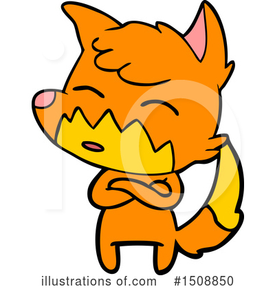 Royalty-Free (RF) Fox Clipart Illustration by lineartestpilot - Stock Sample #1508850