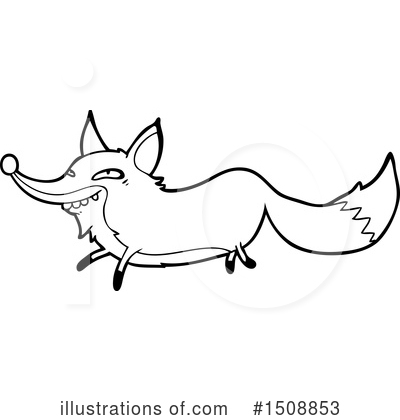 Royalty-Free (RF) Fox Clipart Illustration by lineartestpilot - Stock Sample #1508853