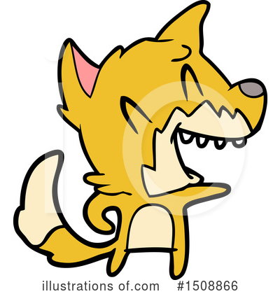 Royalty-Free (RF) Fox Clipart Illustration by lineartestpilot - Stock Sample #1508866