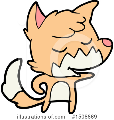 Royalty-Free (RF) Fox Clipart Illustration by lineartestpilot - Stock Sample #1508869