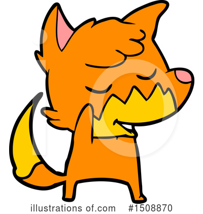 Royalty-Free (RF) Fox Clipart Illustration by lineartestpilot - Stock Sample #1508870