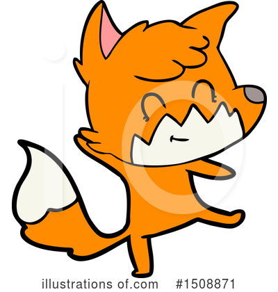 Royalty-Free (RF) Fox Clipart Illustration by lineartestpilot - Stock Sample #1508871