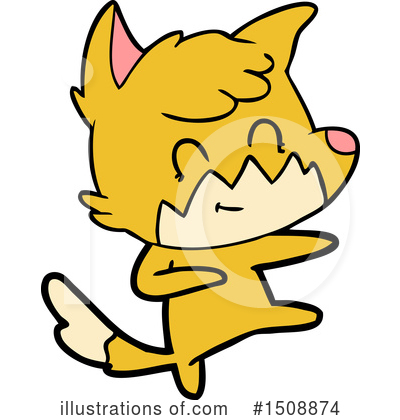 Royalty-Free (RF) Fox Clipart Illustration by lineartestpilot - Stock Sample #1508874