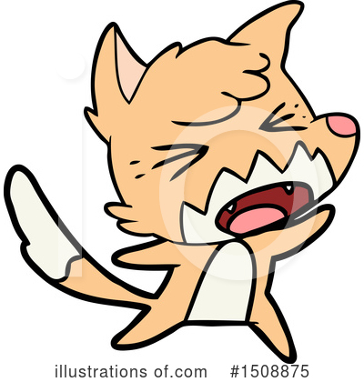 Royalty-Free (RF) Fox Clipart Illustration by lineartestpilot - Stock Sample #1508875