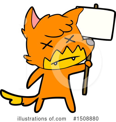 Royalty-Free (RF) Fox Clipart Illustration by lineartestpilot - Stock Sample #1508880
