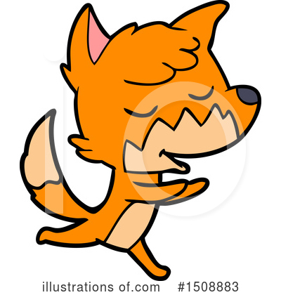 Royalty-Free (RF) Fox Clipart Illustration by lineartestpilot - Stock Sample #1508883