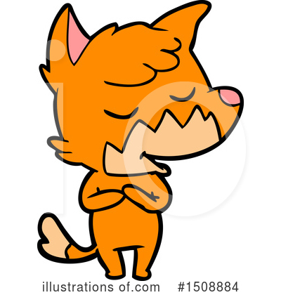 Royalty-Free (RF) Fox Clipart Illustration by lineartestpilot - Stock Sample #1508884