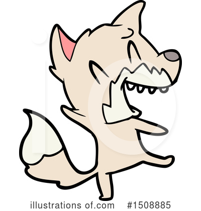 Royalty-Free (RF) Fox Clipart Illustration by lineartestpilot - Stock Sample #1508885