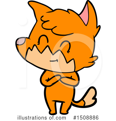 Royalty-Free (RF) Fox Clipart Illustration by lineartestpilot - Stock Sample #1508886
