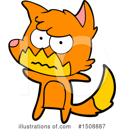 Royalty-Free (RF) Fox Clipart Illustration by lineartestpilot - Stock Sample #1508887