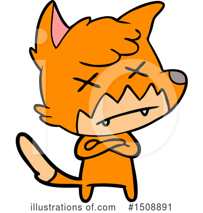 Royalty-Free (RF) Fox Clipart Illustration by lineartestpilot - Stock Sample #1508891