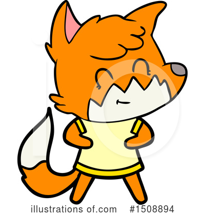 Royalty-Free (RF) Fox Clipart Illustration by lineartestpilot - Stock Sample #1508894