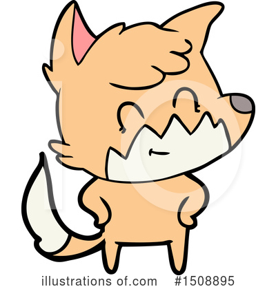 Royalty-Free (RF) Fox Clipart Illustration by lineartestpilot - Stock Sample #1508895