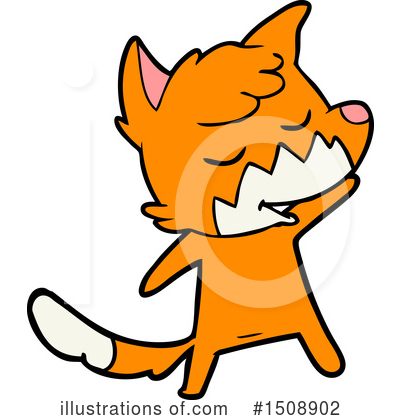 Royalty-Free (RF) Fox Clipart Illustration by lineartestpilot - Stock Sample #1508902