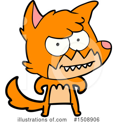 Royalty-Free (RF) Fox Clipart Illustration by lineartestpilot - Stock Sample #1508906