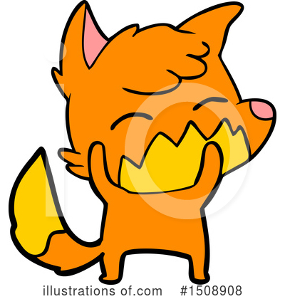 Royalty-Free (RF) Fox Clipart Illustration by lineartestpilot - Stock Sample #1508908