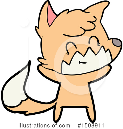 Royalty-Free (RF) Fox Clipart Illustration by lineartestpilot - Stock Sample #1508911
