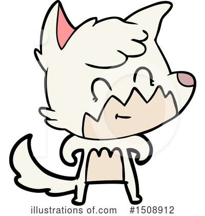 Royalty-Free (RF) Fox Clipart Illustration by lineartestpilot - Stock Sample #1508912