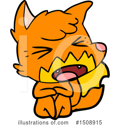 Royalty-Free (RF) Fox Clipart Illustration by lineartestpilot - Stock Sample #1508915