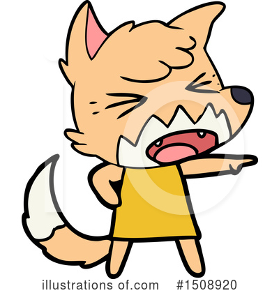 Royalty-Free (RF) Fox Clipart Illustration by lineartestpilot - Stock Sample #1508920