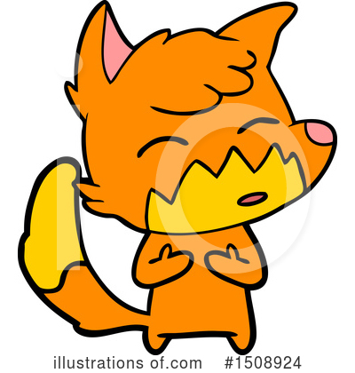 Royalty-Free (RF) Fox Clipart Illustration by lineartestpilot - Stock Sample #1508924