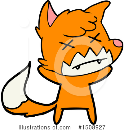 Royalty-Free (RF) Fox Clipart Illustration by lineartestpilot - Stock Sample #1508927
