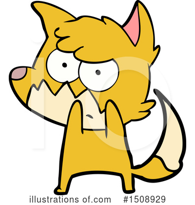 Royalty-Free (RF) Fox Clipart Illustration by lineartestpilot - Stock Sample #1508929