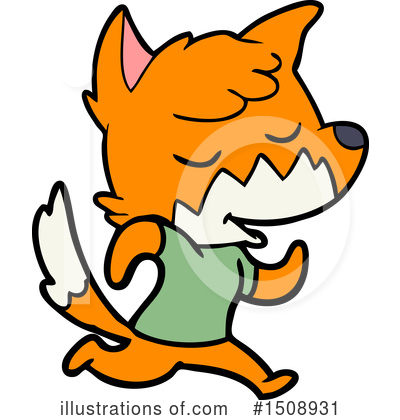 Royalty-Free (RF) Fox Clipart Illustration by lineartestpilot - Stock Sample #1508931