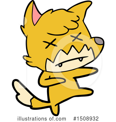 Royalty-Free (RF) Fox Clipart Illustration by lineartestpilot - Stock Sample #1508932