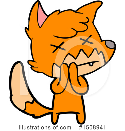 Royalty-Free (RF) Fox Clipart Illustration by lineartestpilot - Stock Sample #1508941