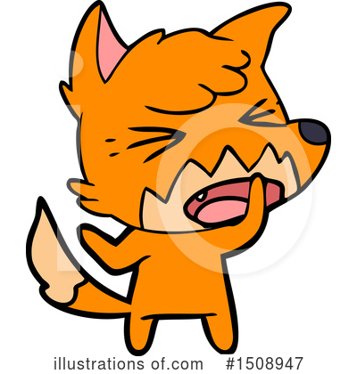 Royalty-Free (RF) Fox Clipart Illustration by lineartestpilot - Stock Sample #1508947