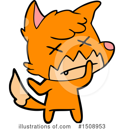 Royalty-Free (RF) Fox Clipart Illustration by lineartestpilot - Stock Sample #1508953