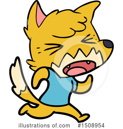Royalty-Free (RF) Fox Clipart Illustration by lineartestpilot - Stock Sample #1508954