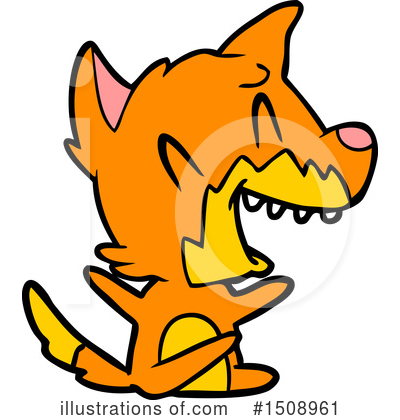 Royalty-Free (RF) Fox Clipart Illustration by lineartestpilot - Stock Sample #1508961