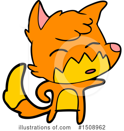 Royalty-Free (RF) Fox Clipart Illustration by lineartestpilot - Stock Sample #1508962