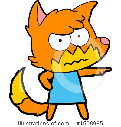 Royalty-Free (RF) Fox Clipart Illustration by lineartestpilot - Stock Sample #1508965