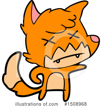 Royalty-Free (RF) Fox Clipart Illustration by lineartestpilot - Stock Sample #1508968