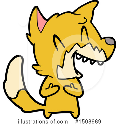 Royalty-Free (RF) Fox Clipart Illustration by lineartestpilot - Stock Sample #1508969