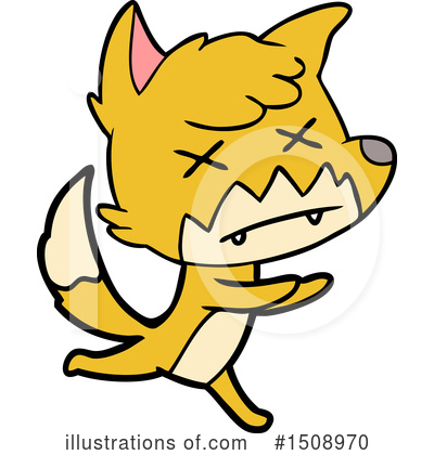 Royalty-Free (RF) Fox Clipart Illustration by lineartestpilot - Stock Sample #1508970