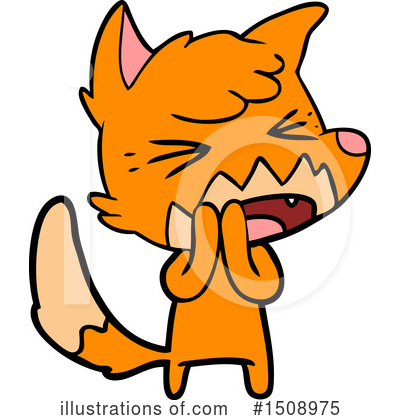 Royalty-Free (RF) Fox Clipart Illustration by lineartestpilot - Stock Sample #1508975